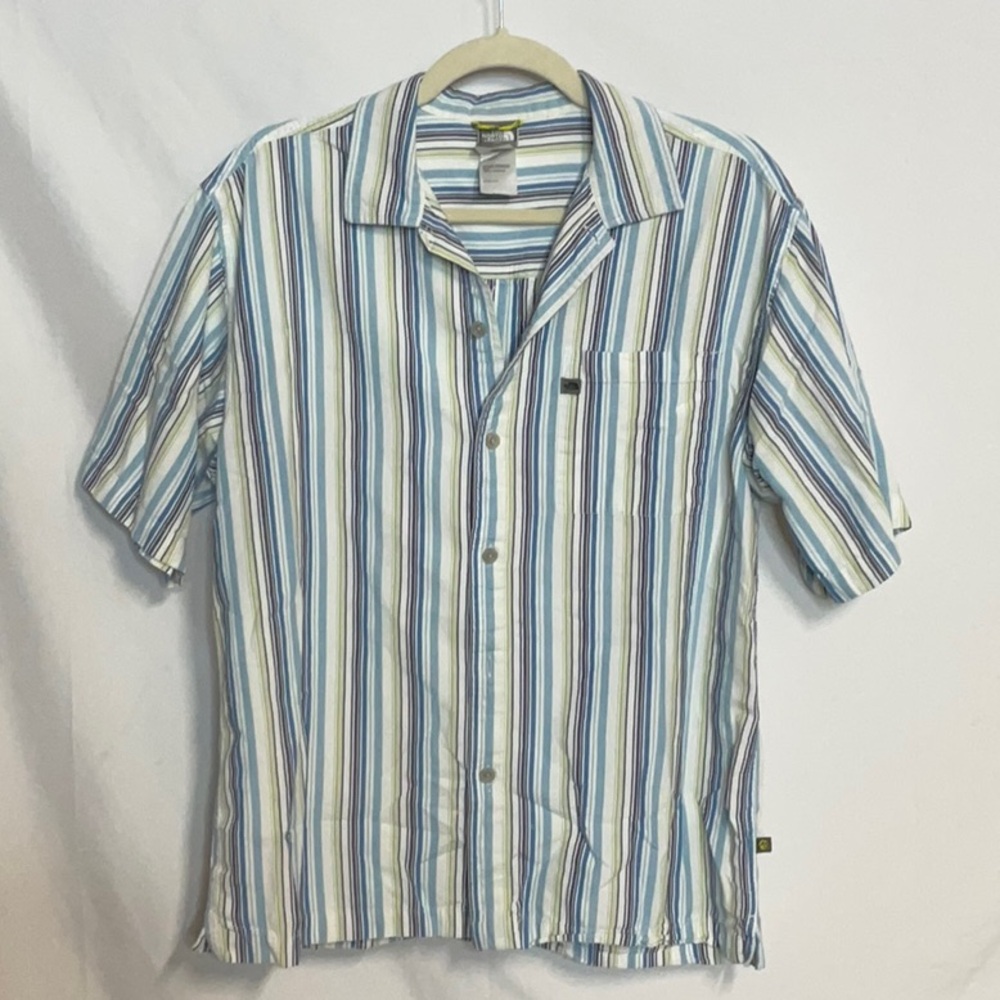 The North Face A5 Series Multicolor Striped Men's Shirt Size M